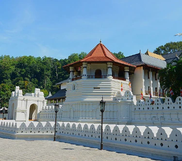 Temple of Tooth Relic Kandy Sri Lanka